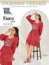 Kiara Vol 18 By Blue Hills Rayon Embroidery Designer Kurtis Exporters In India
